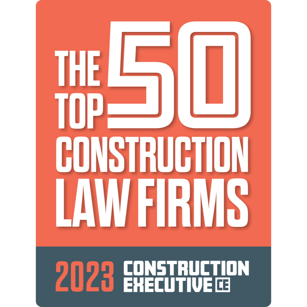 Construction Executive 2023 Top 50 Construction Law Firms