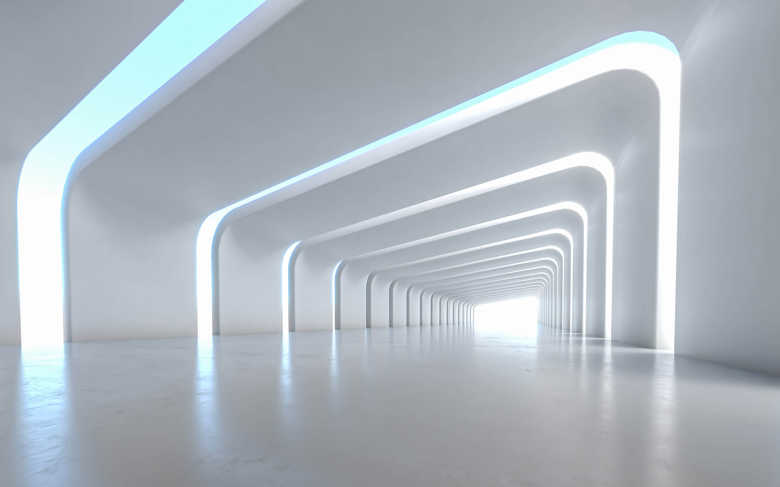 Illuminated corridor